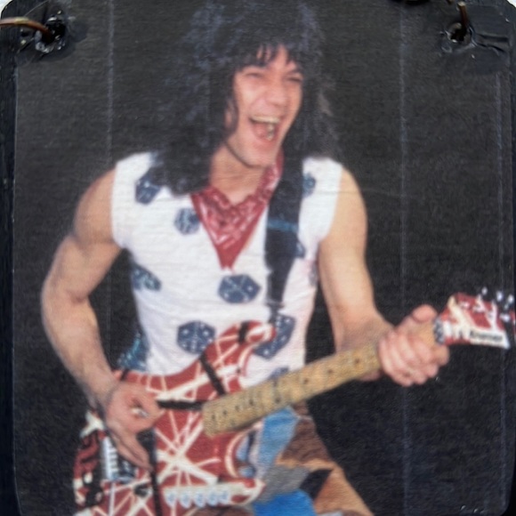 Eddie Van Halen Ornament - Picture 2 of 3